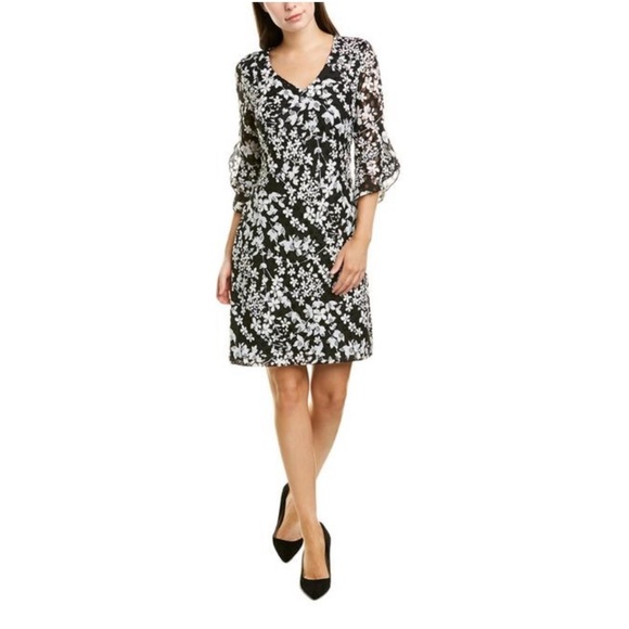 Karl Lagerfield Floral Shift Dress - Picture 1 of 5